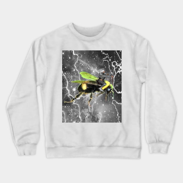 Fantasy Star Flight Crewneck Sweatshirt by icarusismartdesigns